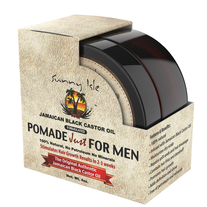 Sunny Isle Jamaican Black Castor Oil Pomade for Men