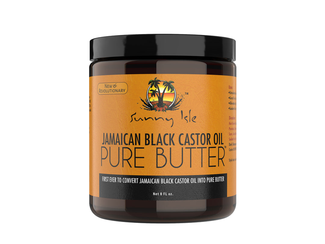 Sunny Isle Jamaican Black Castor Oil PURE BUTTER 8oz