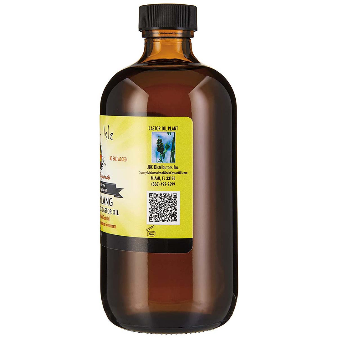 Sunny Isle Ylang Ylang Jamaican Black Castor Oil - 8oz right