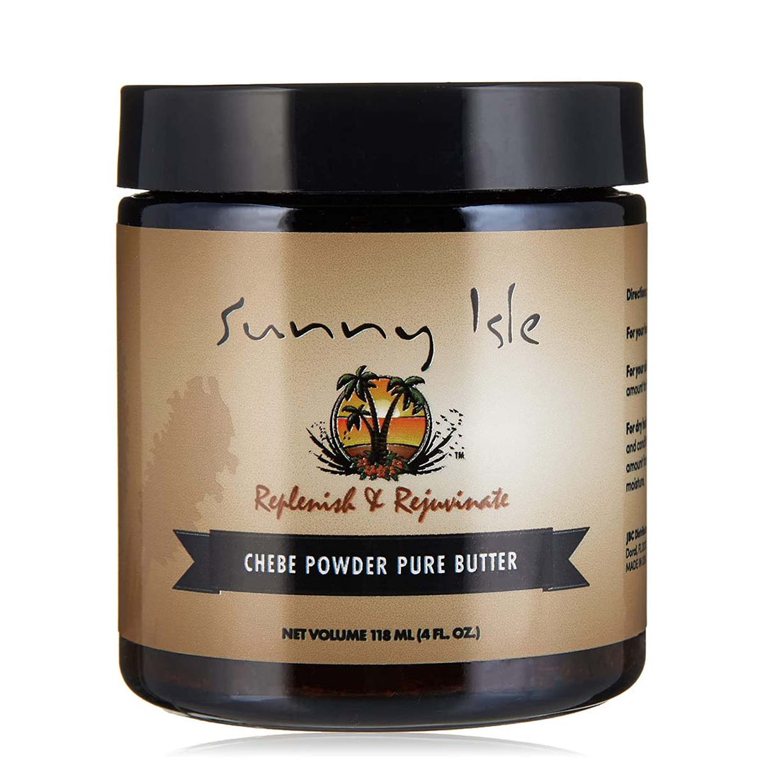 Sunny Isle Jamaican Black Castor Oil Pure Butter with Chebe Powder 4oz front