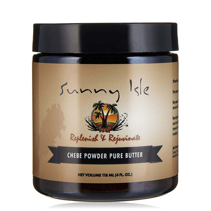 Sunny Isle Jamaican Black Castor Oil Pure Butter with Chebe Powder 4oz front