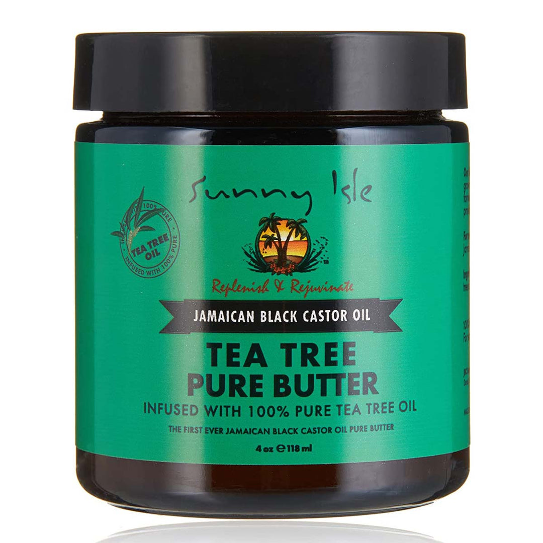 Sunny Isle Jamaican Black Castor Oil Pure Butter with Tea Tree Oil