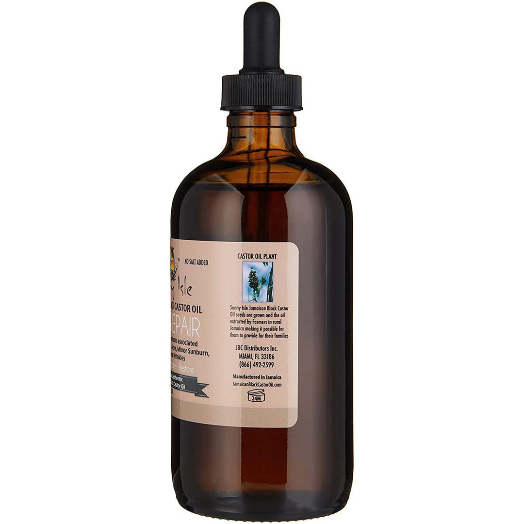 Sunny Isle Jamaican Black Castor Oil SKIN REPAIR - 8oz